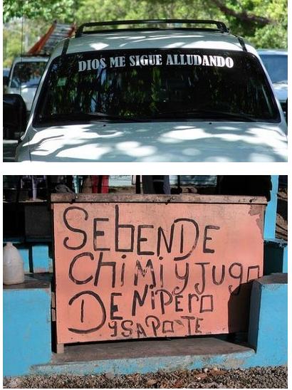 Letreros 100% Dominicanos