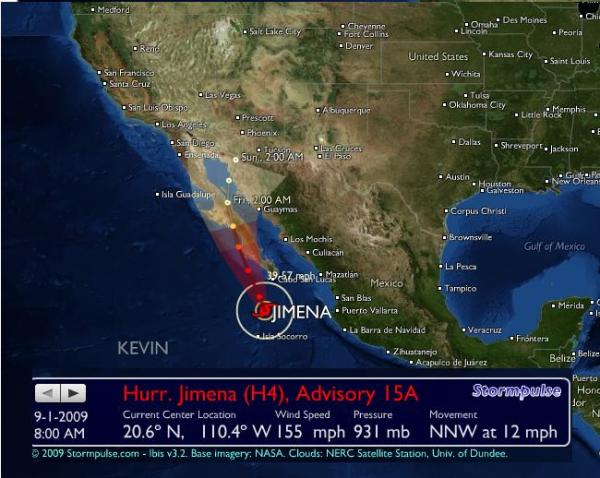 huracan jimena