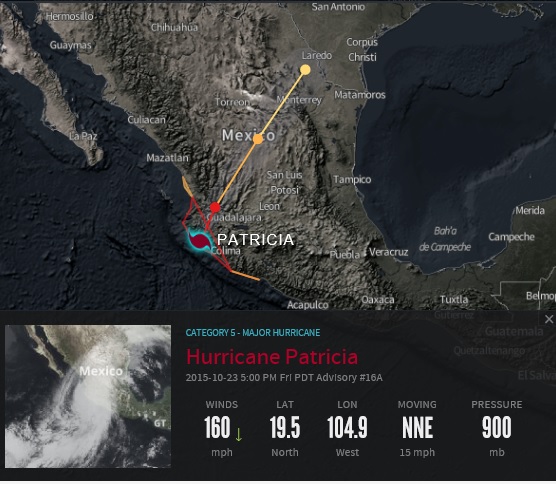 hurricane patricia